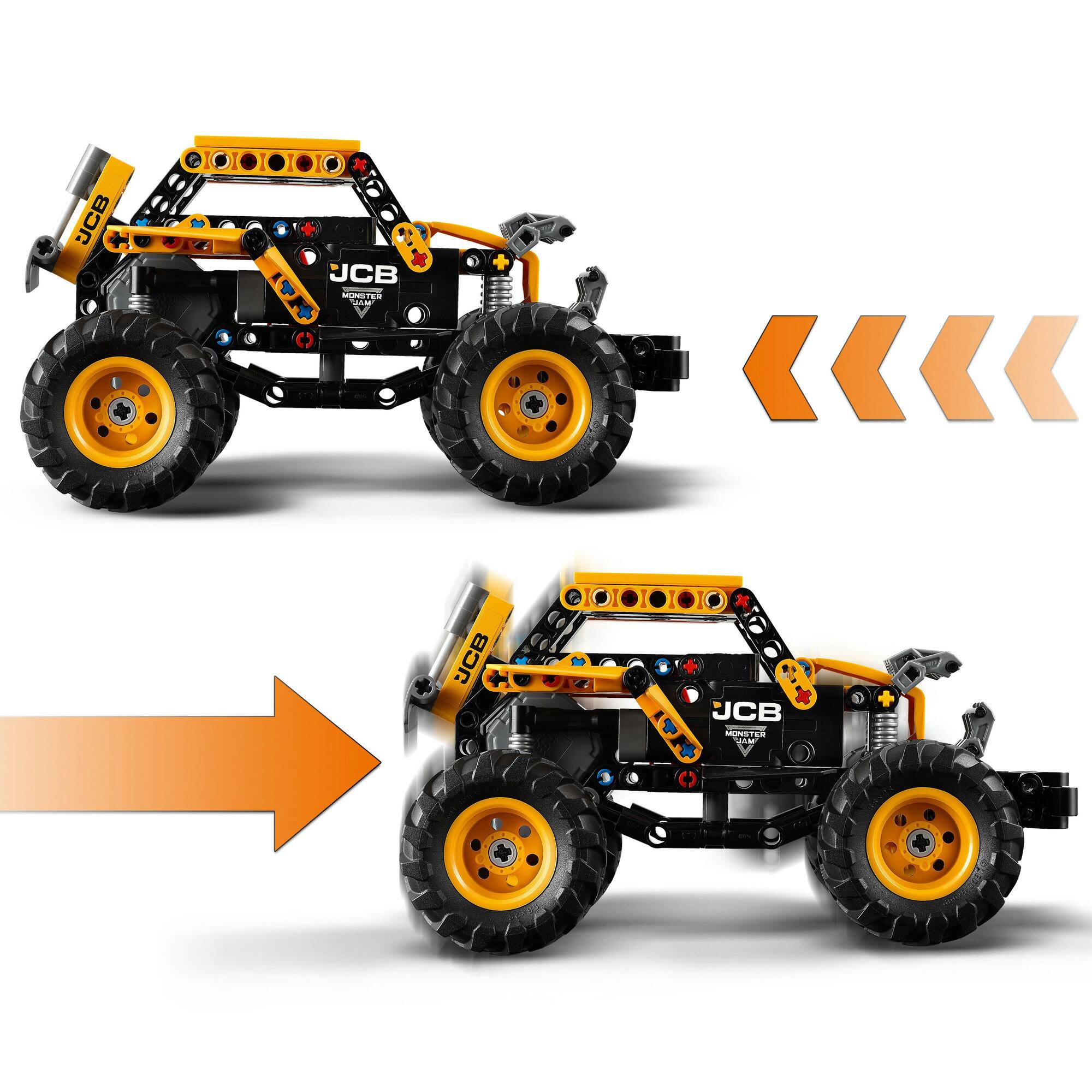 LEGO® Technic™ Monster Jam™ DIGatron™ Pull-Back Truck Toy 42199